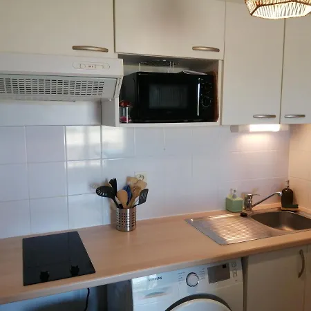 Le Cocon De Marie,piscine, Balcon, Parking Gratuit, Baignoire 아파트 카르카손