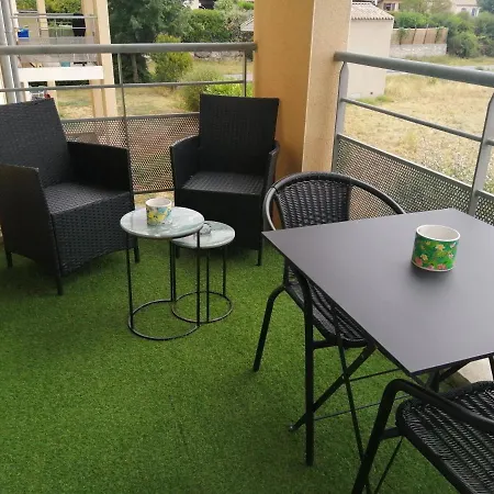 Le Cocon De Marie,piscine, Balcon, Parking Gratuit, Baignoire Apartmán