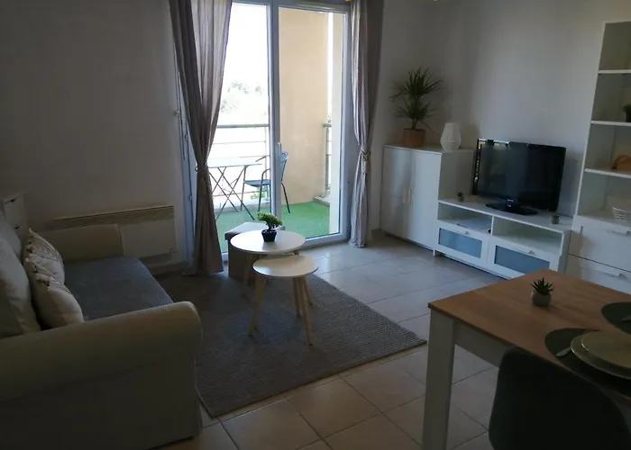 Apartman Le Cocon De Marie,piscine, Balcon, Parking Gratuit, Baignoire Carcassone